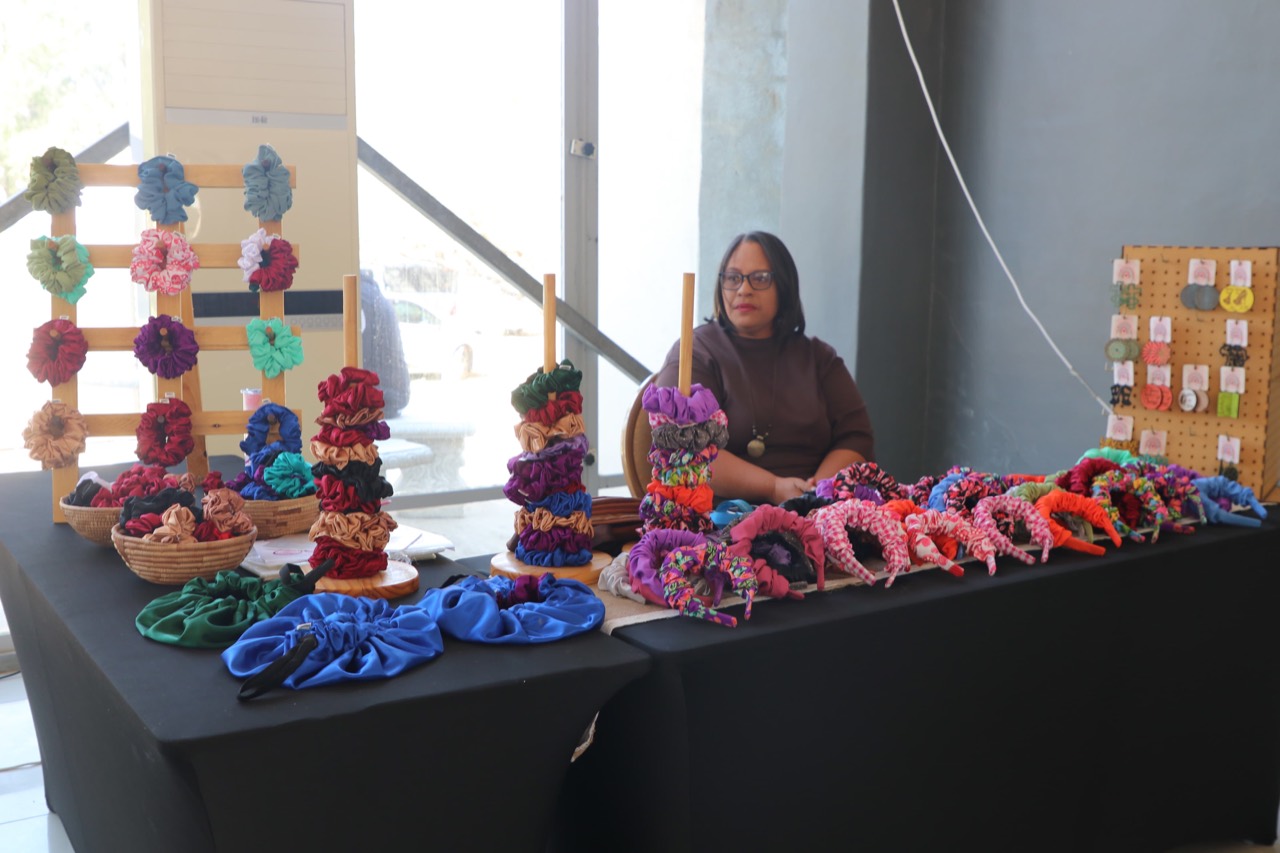 Handmade accessories from a local business
