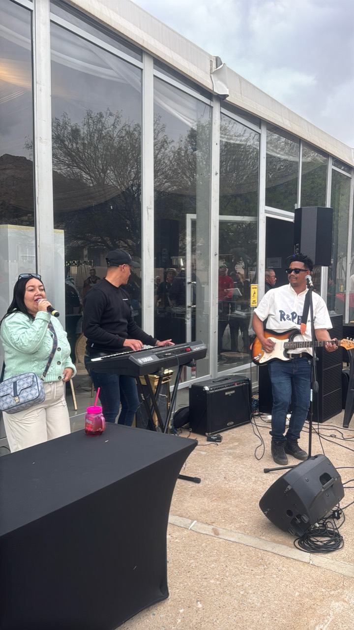 Live performers at the September market