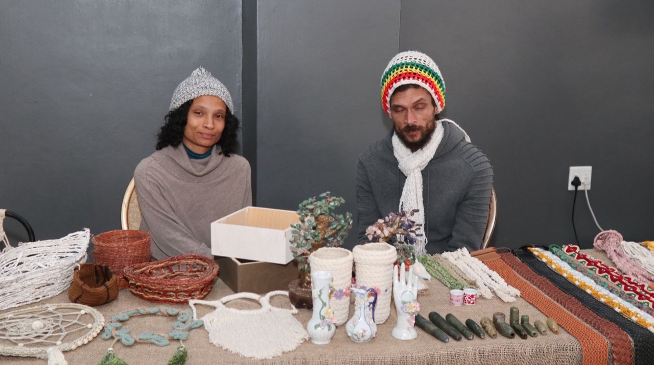 Handcrafted Namakwa products on display
